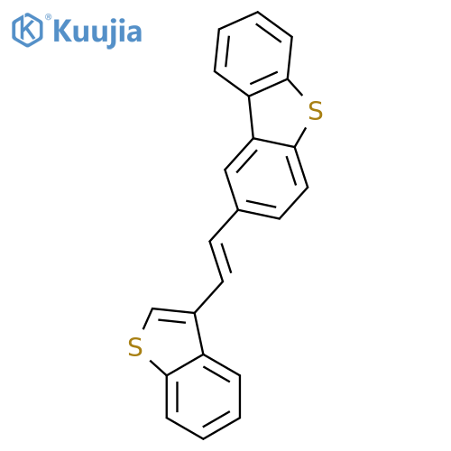 DIBENZOTHIOPHENE, 2-(2-BENZO[B]THIEN-3-YLETHENYL)- structure