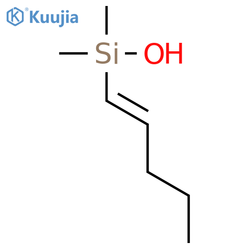 SILANOL, 1,1-DIMETHYL-1-(1E)-1-PENTEN-1-YL- structure