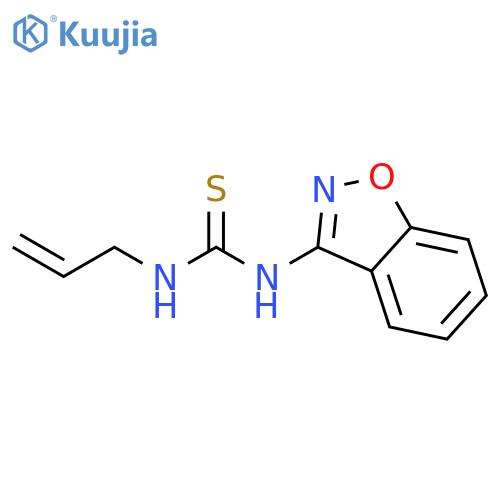 THIOUREA, N-1,2-BENZISOXAZOL-3-YL-N'-2-PROPEN-1-YL- structure