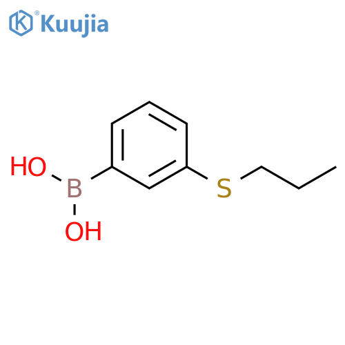 3-(Propylthio)phenylboronic Acid structure