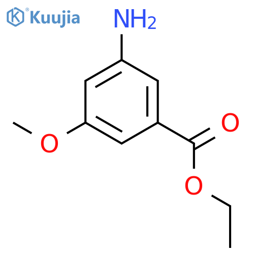 Ethyl 3-amino-5-methoxybenzoate structure