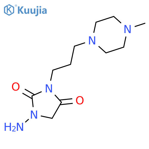 2,4-Imidazolidinedione, 1-amino-3-[3-(4-methyl-1-piperazinyl)propyl]- structure