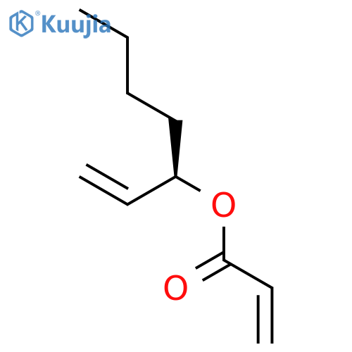 2-PROPENOIC ACID, (1R)-1-ETHENYLPENTYL ESTER structure