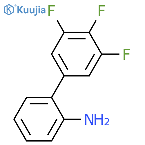 3',4',5'-Trifluoro-1,1'-biphenyl-2-amine structure