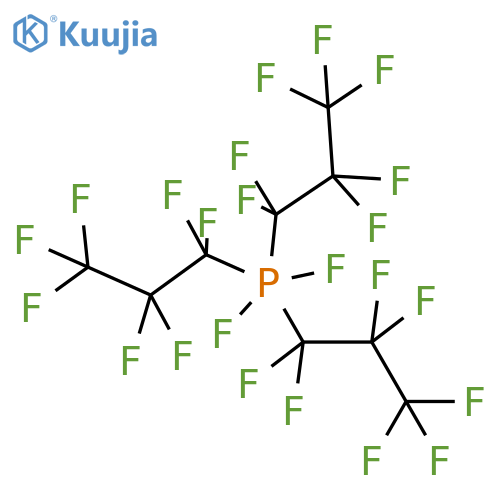 Phosphorane, difluorotris(heptafluoropropyl)- structure