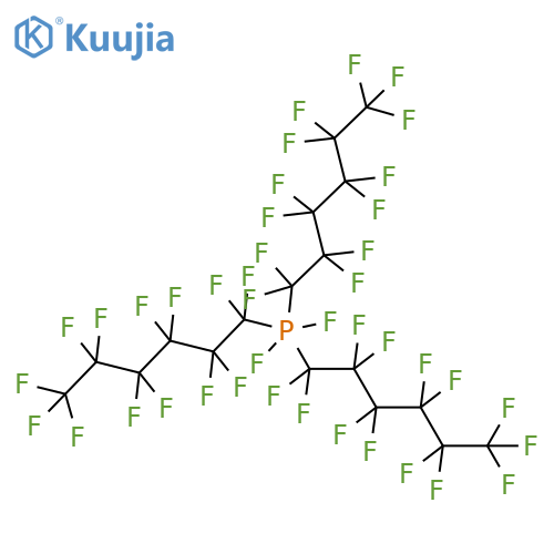 PHOSPHORANE, DIFLUOROTRIS(TRIDECAFLUOROHEXYL)- structure