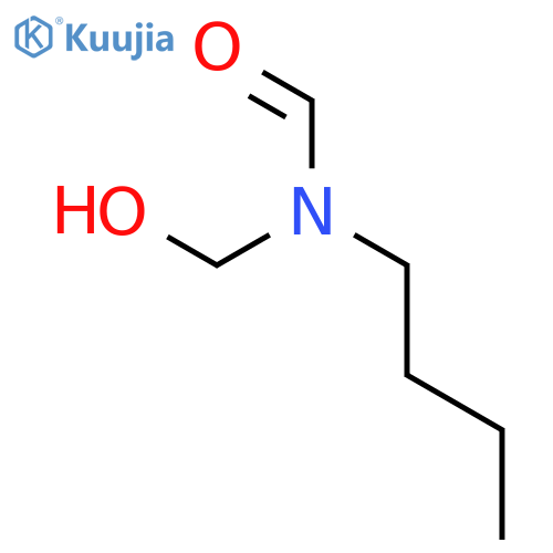 Formamide, N-butyl-N-(hydroxymethyl)- structure