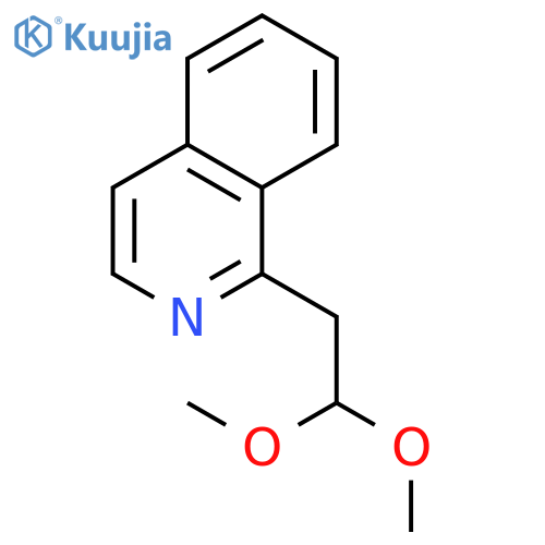 Isoquinoline, 1-(2,2-dimethoxyethyl)- structure