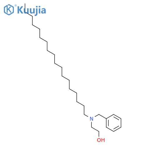 Ethanol, 2-[octadecyl(phenylmethyl)amino]- structure