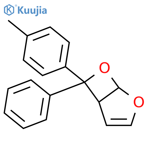 2,7-Dioxabicyclo[3.2.0]hept-3-ene,6-(4-methylphenyl)-6-phenyl- structure