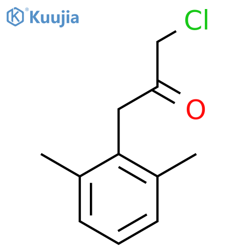 3-Chloro-1-(2,6-dimethylphenyl)propan-2-one structure