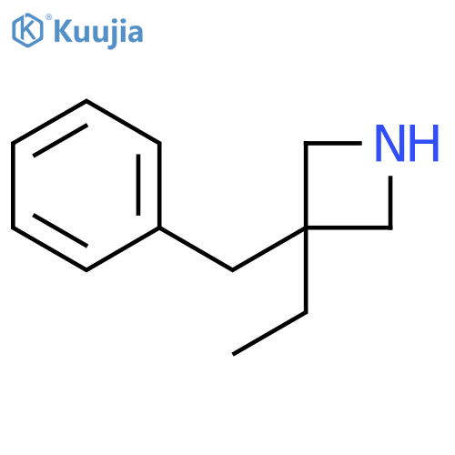 3-Benzyl-3-ethylazetidine structure