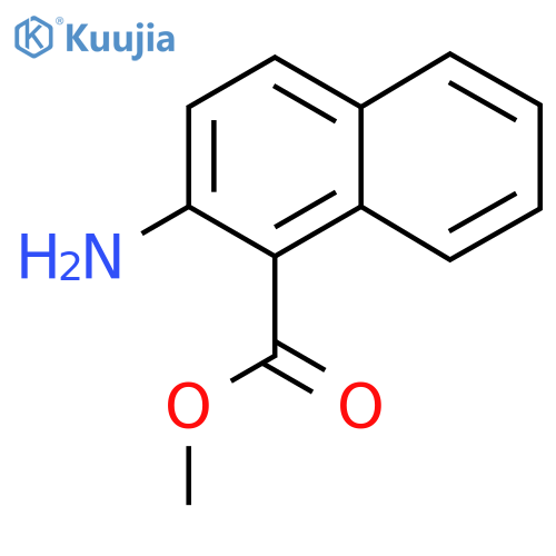 methyl 2-aminonaphthalene-1-carboxylate structure