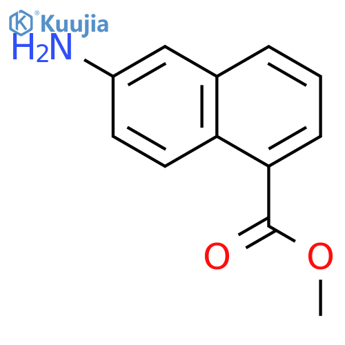 methyl 6-aminonaphthalene-1-carboxylate structure