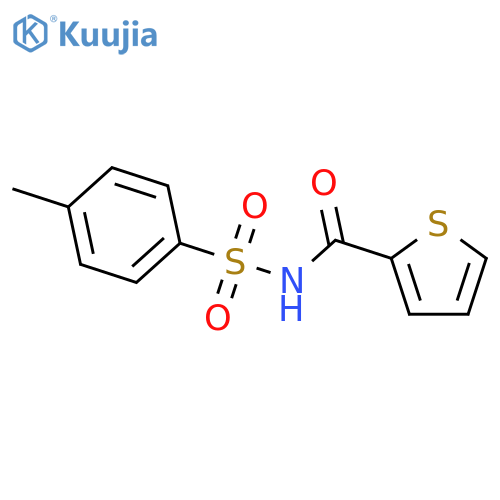 2-THIOPHENECARBOXAMIDE, N-[(4-METHYLPHENYL)SULFONYL]- structure