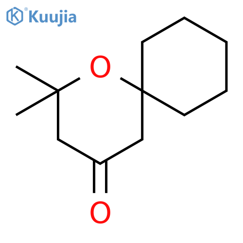 1-OXASPIRO[5.5]UNDECAN-4-ONE, 2,2-DIMETHYL- structure