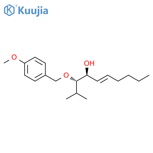 5-DECEN-4-OL, 3-[(4-METHOXYPHENYL)METHOXY]-2-METHYL-, (3S,4S,5E)- structure