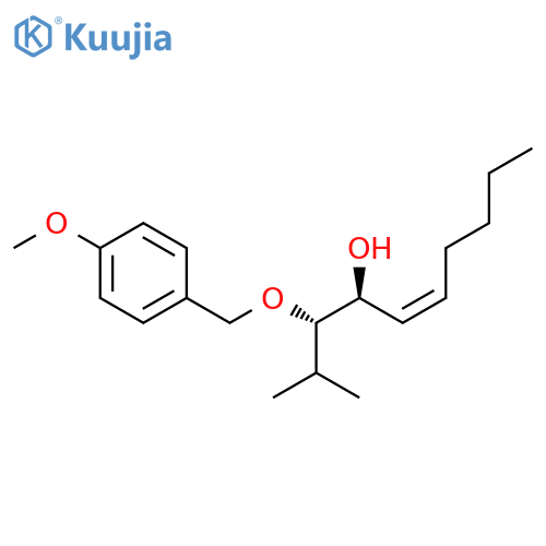 5-DECEN-4-OL, 3-[(4-METHOXYPHENYL)METHOXY]-2-METHYL-, (3S,4S,5Z)- structure