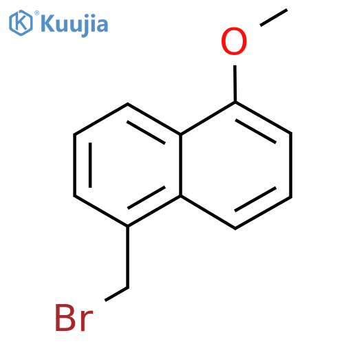 1-(Bromomethyl)-5-methoxynaphthalene structure