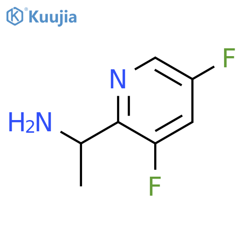 1-(3,5-Difluoropyridin-2-yl)ethanamine structure