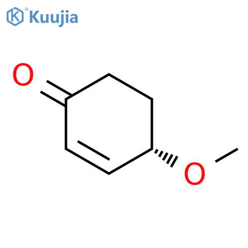 2-Cyclohexen-1-one, 4-methoxy-, (4S)- structure