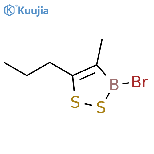 3H-1,2,3-DITHIABOROLE, 3-BROMO-4-METHYL-5-PROPYL- structure