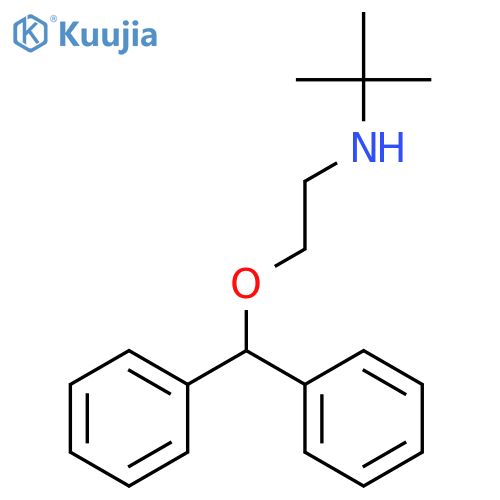 2-PROPANAMINE, N-[2-(DIPHENYLMETHOXY)ETHYL]-2-METHYL- structure
