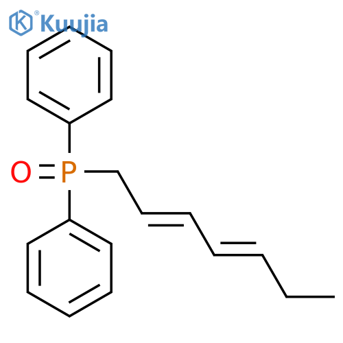 (E,E)-2,4-Heptadienyldiphenylphosphine Oxide structure