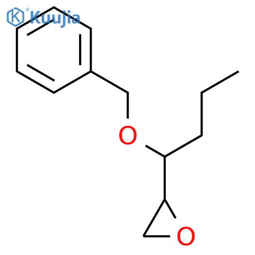 Oxirane, 2-[1-(phenylmethoxy)butyl]- structure