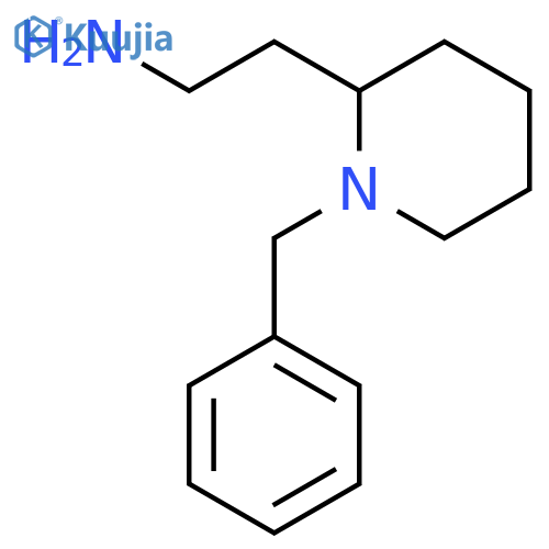 2-(1-Benzylpiperidin-2-yl)ethanamine structure