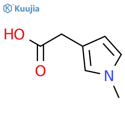 (1-methyl-1h-pyrrol-3-yl)acetic Acid structure