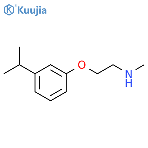 2-(3-Isopropylphenoxy)-N-methylethanamine structure