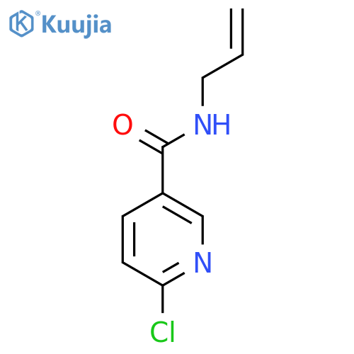 N-Allyl-6-chloronicotinamide structure