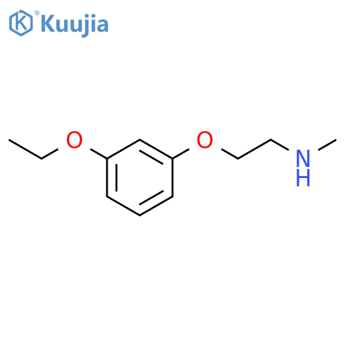 2-(3-Ethoxyphenoxy)-N-methylethanamine structure