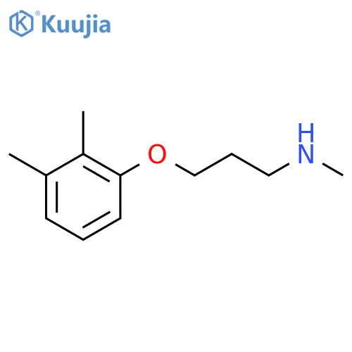 3-(2,3-dimethylphenoxy)-N-methyl-1-propanamine structure