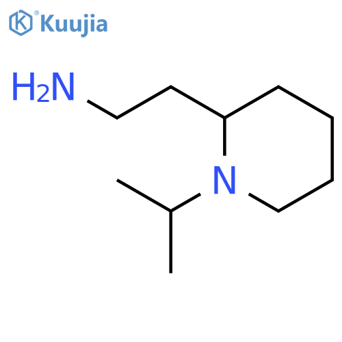2-(1-Isopropylpiperidin-2-yl)ethanamine structure