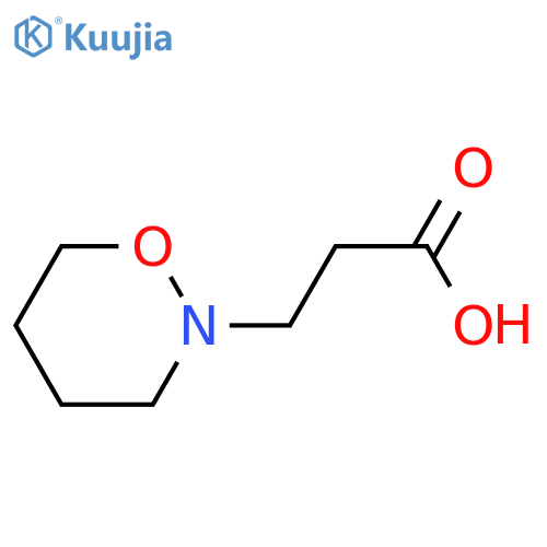 3-(1,2-Oxazinan-2-yl)propanoic acid structure