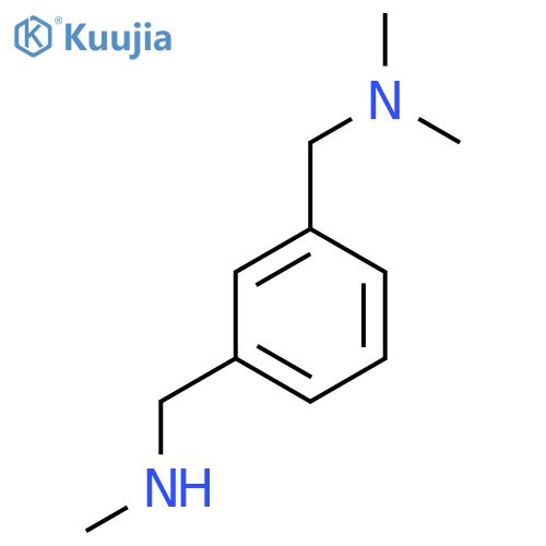 1-{3-(Dimethylamino)methylphenyl}-N-methylmethanamine structure