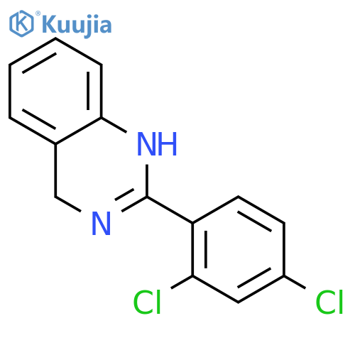 Quinazoline, 2-(2,4-dichlorophenyl)-1,4-dihydro- structure
