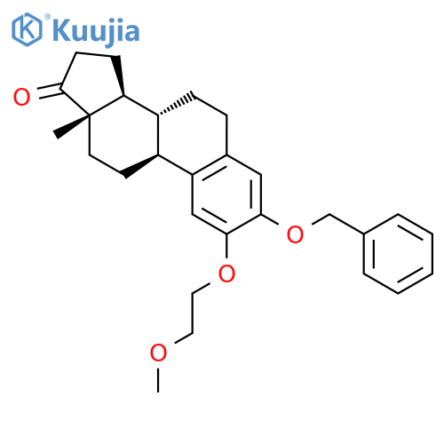 ESTRA-1,3,5(10)-TRIEN-17-ONE, 2-(2-METHOXYETHOXY)-3-(PHENYLMETHOXY)- structure