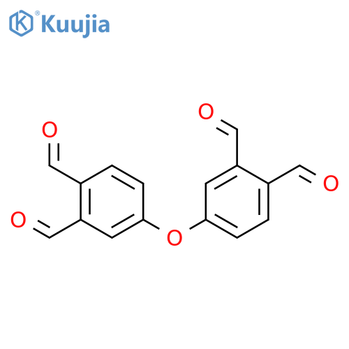 1,2-Benzenedicarboxaldehyde, 4,4'-oxybis- structure