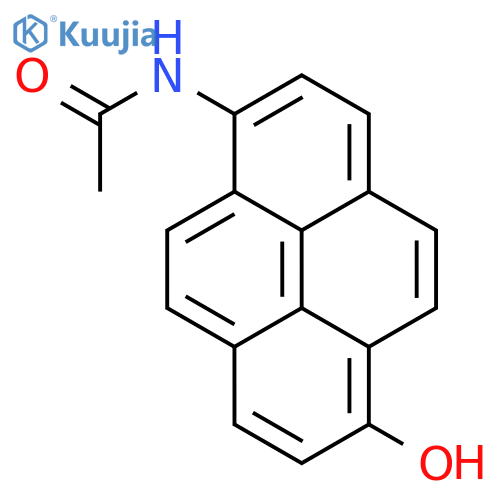6-Hydroxy-N-Acetyl-1-Aminopyrene structure