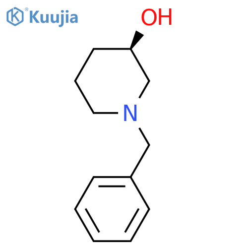 (R)-1-Benzyl-3-piperidinol structure