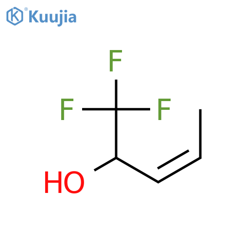 3-Penten-2-ol, 1,1,1-trifluoro-, (Z)- structure