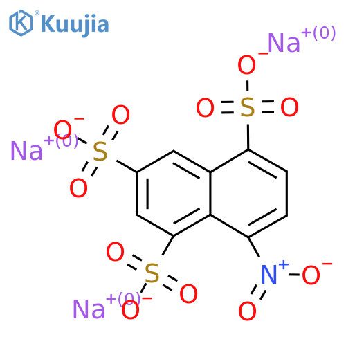 Sodium 8-nitronaphthalene-1,3,5-trisulfonate structure