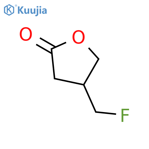 (4S)-4-(fluoromethyl)tetrahydrofuran-2-one structure