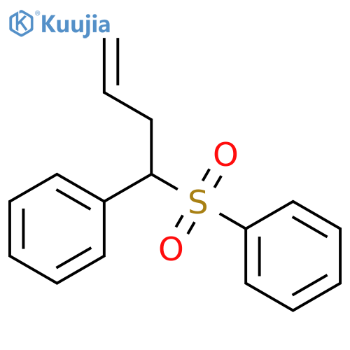 BENZENE, [(1-PHENYL-3-BUTEN-1-YL)SULFONYL]- structure