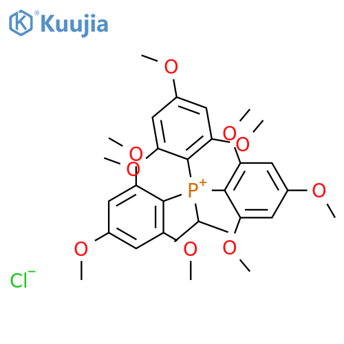 PHOSPHONIUM, (1-METHYLETHYL)TRIS(2,4,6-TRIMETHOXYPHENYL)-, CHLORIDE structure