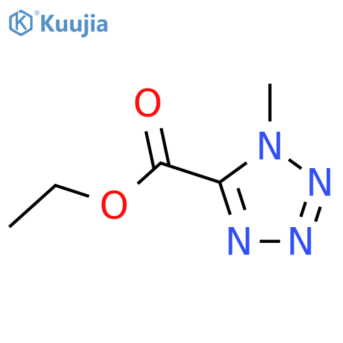 1H-Tetrazole-5-carboxylicacid, 1-methyl-, ethyl ester structure