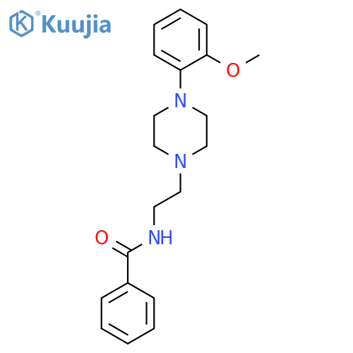 N-{2-4-(2-methoxyphenyl)piperazin-1-ylethyl}benzamide structure